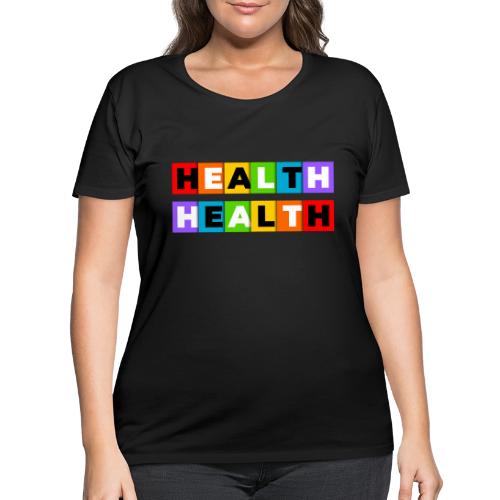 Health in Color - Women's Curvy T-Shirt