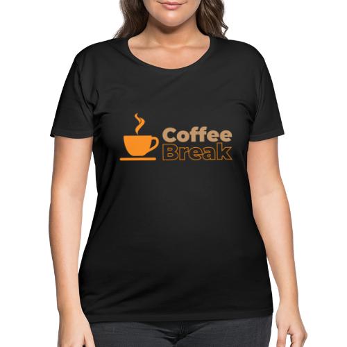 Coffee break - Women's Curvy T-Shirt