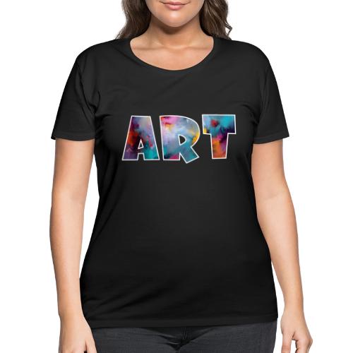 Art in Color - Women's Curvy T-Shirt