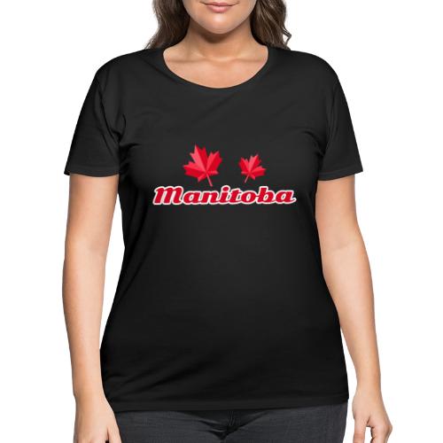 Manitoba, province of Canada - Women's Curvy T-Shirt