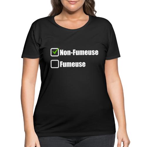 Non-smoking - Women's Curvy T-Shirt