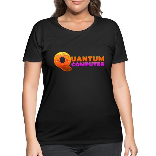 Quantum computer: Quantum Logic Unleashed - Women's Curvy T-Shirt