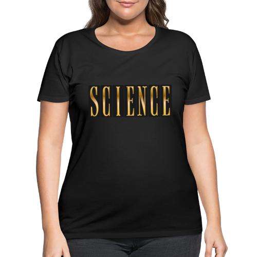 Science: Think. Test. Repeat. - Women's Curvy T-Shirt