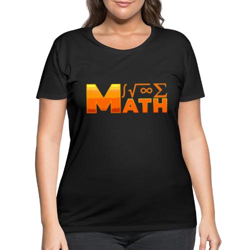 Math: The Language of Logic - Women's Curvy T-Shirt