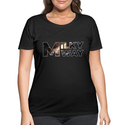 Milky Way Magic - Women's Curvy T-Shirt