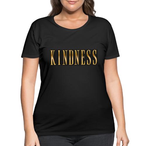 Golden Kindness - Women's Curvy T-Shirt