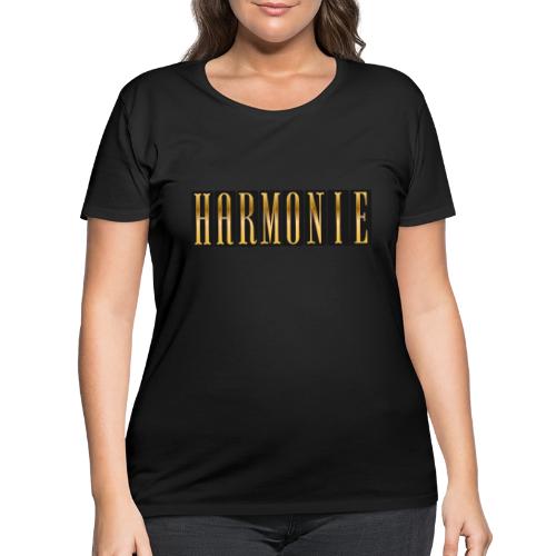 Harmonie Dorée - Women's Curvy T-Shirt
