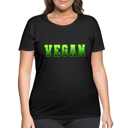 Green Wave Vegan - Women's Curvy T-Shirt