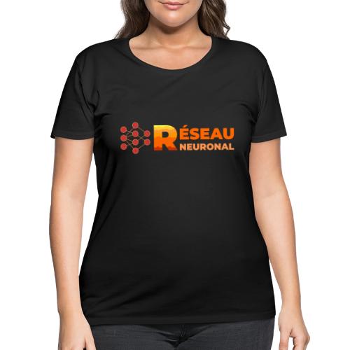 Neural Network: Digital Synapses - Women's Curvy T-Shirt