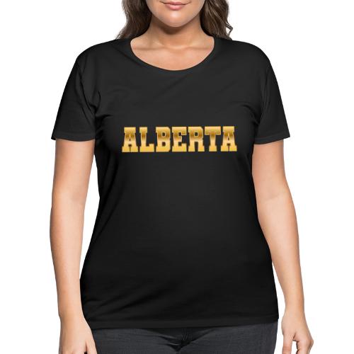 Alberta - Women's Curvy T-Shirt