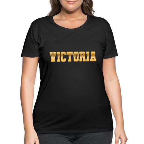 Victoria - Women's Curvy T-Shirt