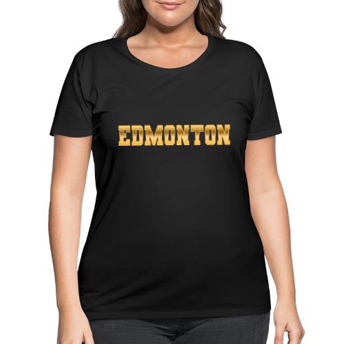 Edmonton - Women's Curvy T-Shirt
