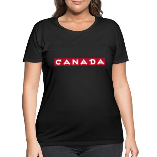 Canada - Women's Curvy T-Shirt