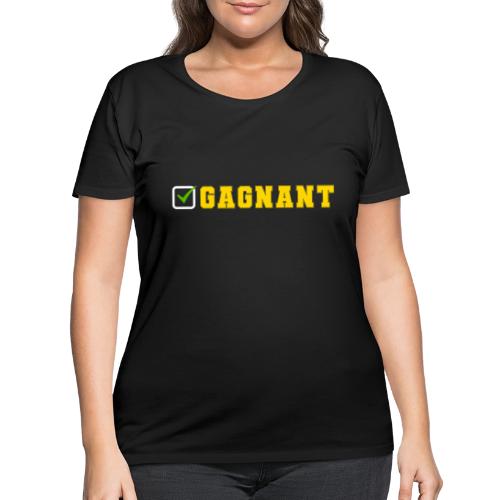 Born Winner - Women's Curvy T-Shirt