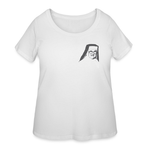 Classic Mother Angelica Light - Women's Curvy T-Shirt