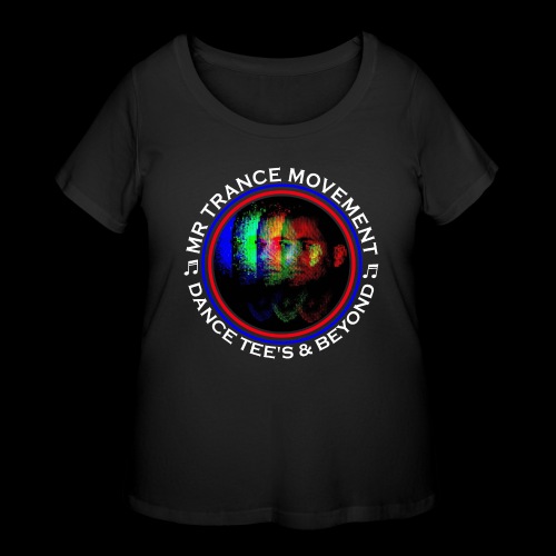 Mr Trance Movement Dance Tees Logo Tee - Women's Curvy T-Shirt