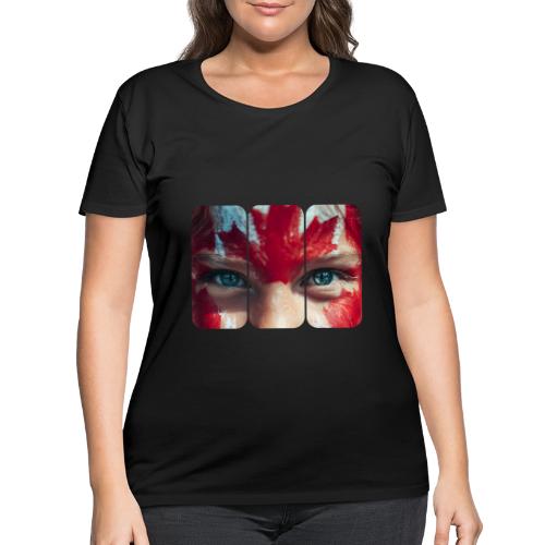 Canada: Northern Spirit - Women's Curvy T-Shirt
