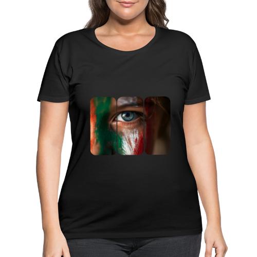 Mexico: Pride in Three Colors - Women's Curvy T-Shirt