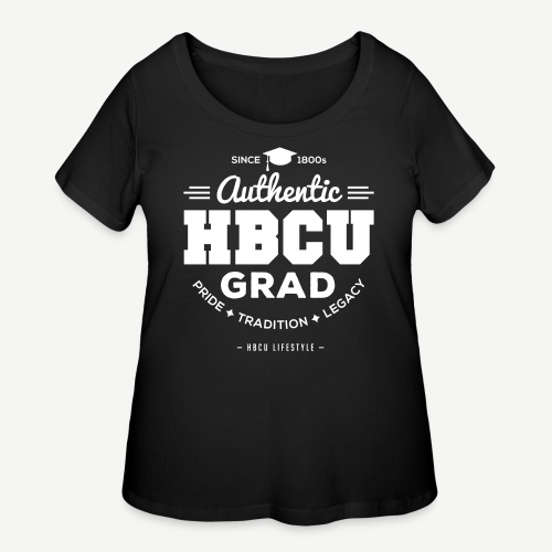 Authentic HBCU Grad - Women's Curvy T-Shirt