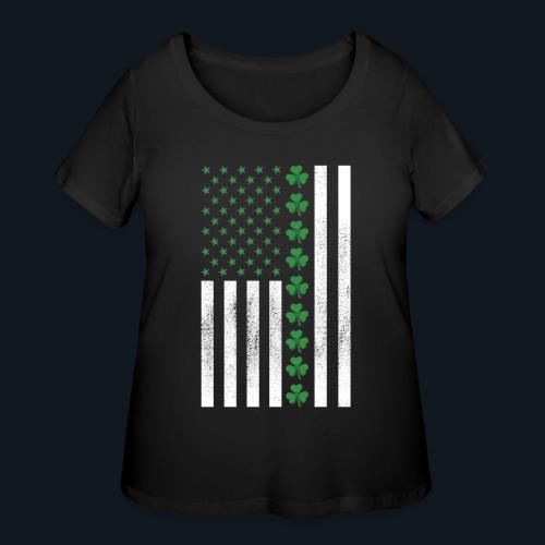 Irish American - Women's Curvy T-Shirt