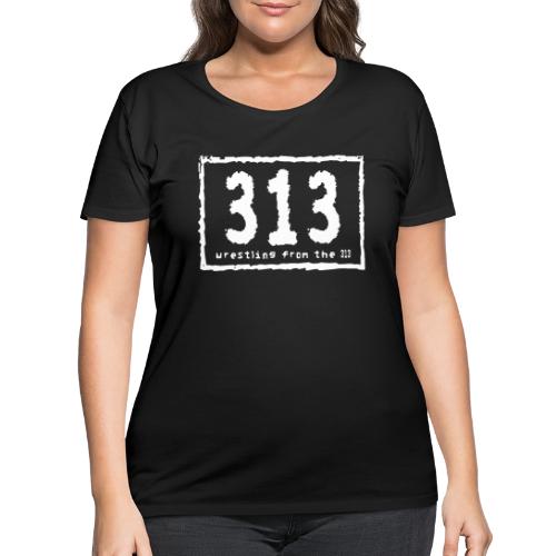 Wrestling from the 313 (nwo style) - Women's Curvy T-Shirt