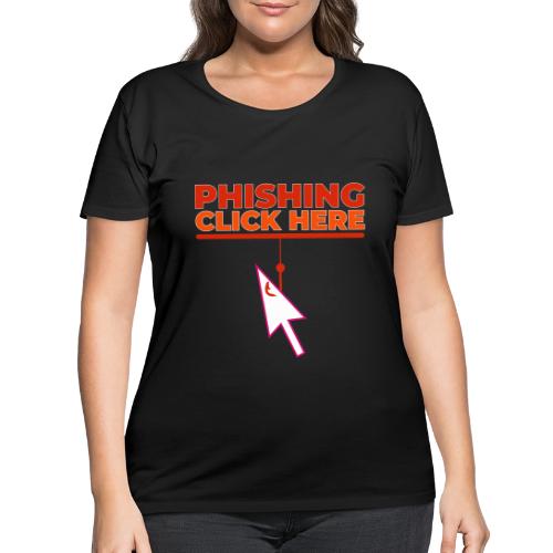 Phishing: Hooked by Deception - Women's Curvy T-Shirt