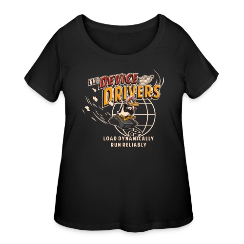 The Device Drivers - Women's Curvy T-Shirt
