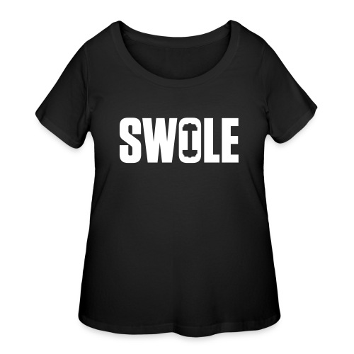 SWOLE - Women's Curvy T-Shirt