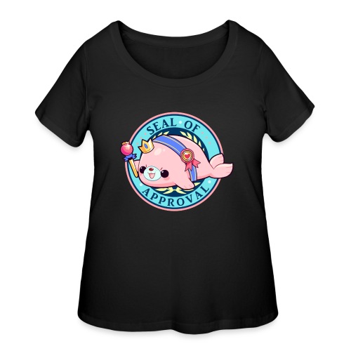 Seal of Approval - Women's Curvy T-Shirt