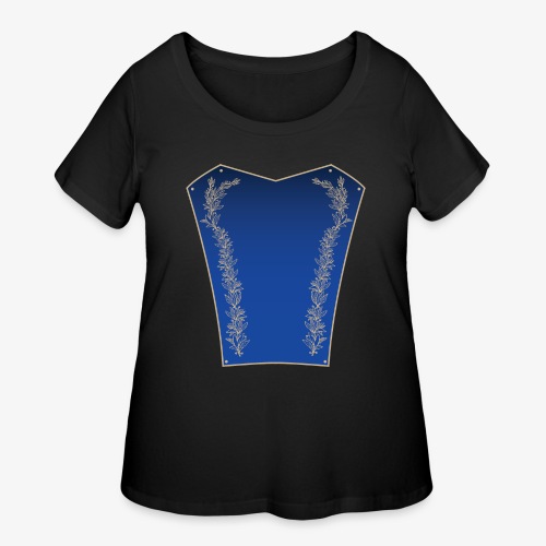 Libertador Azul - Women's Curvy T-Shirt