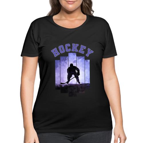 Hockey Warrior - Women's Curvy T-Shirt