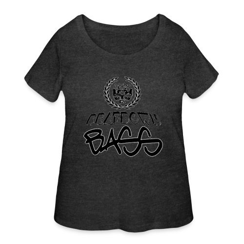BEATDOWN BLACK LOGO - Women's Curvy T-Shirt