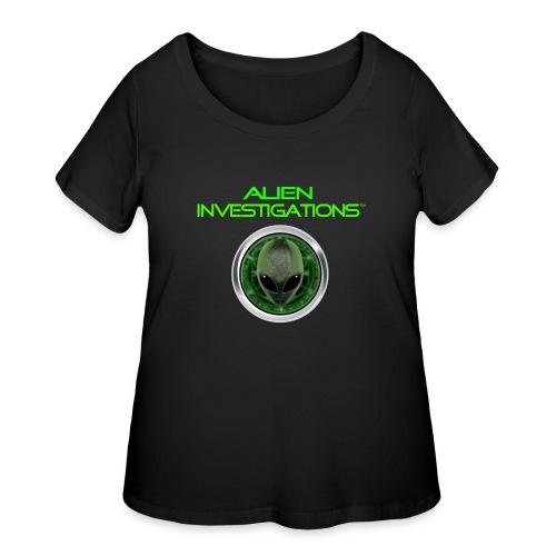 Alien Investigations - Women's Curvy T-Shirt