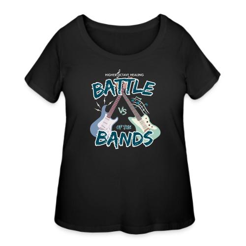 Battle of the Bands - Black - Women's Curvy T-Shirt