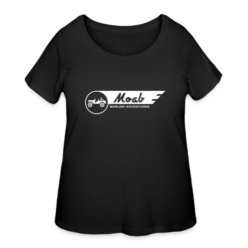 Barlow Adventures Moab Logo - Women's Curvy T-Shirt