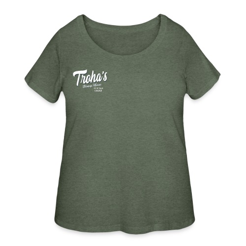 Trohas Shrimp House - Women's Curvy T-Shirt
