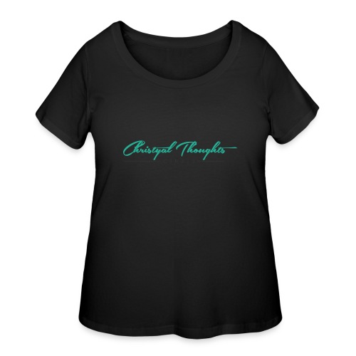 Christyal_Thoughts_C3N3T31 - Women's Curvy T-Shirt