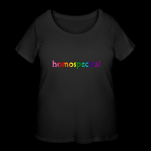 homospectral - Women's Curvy T-Shirt