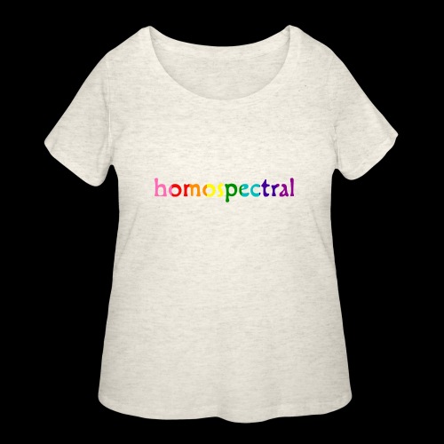 homospectral - Women's Curvy T-Shirt