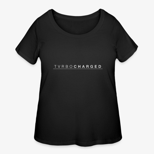 TVRBOCHARGED LOGO - Women's Curvy T-Shirt