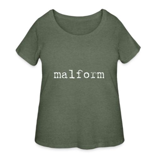 Malform - Women's Curvy T-Shirt