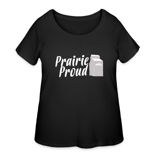 Prairie Proud White - Women's Curvy T-Shirt
