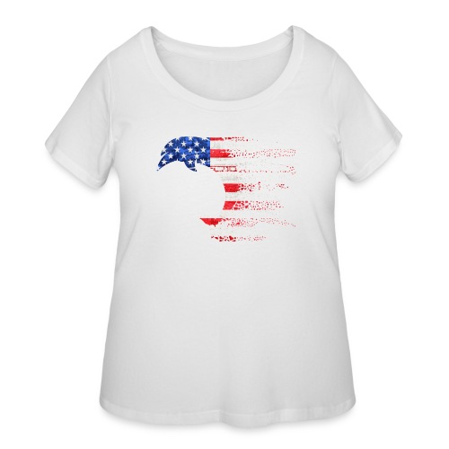 South Carolina Independence Dolphin, Light - Women's Curvy T-Shirt