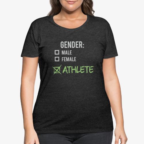 Gender: Athlete! - Women's Curvy T-Shirt