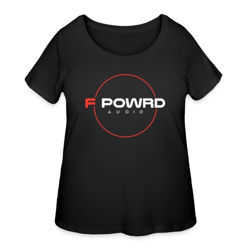 F Powrd Audio - Women's Curvy T-Shirt