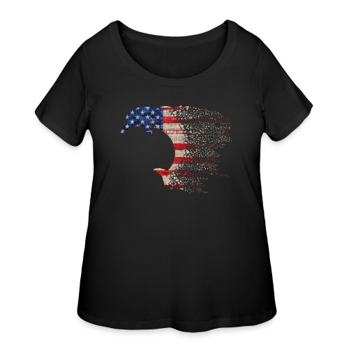 South Carolina Independence Dolphin, Dark - Women's Curvy T-Shirt