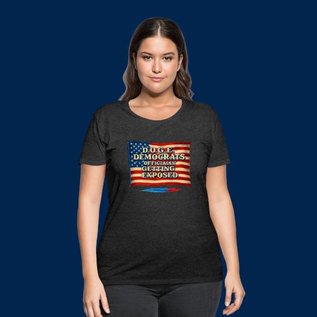 D.O.G.E. American Flag Retro