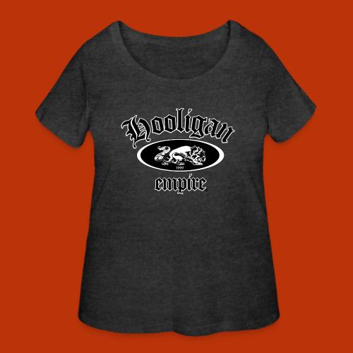 Hooligan Empire Lion Black - Women's Curvy T-Shirt