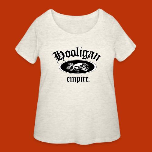 Hooligan Empire Lion Black - Women's Curvy T-Shirt