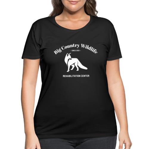 Big Country Wildlife Rehabilitation Center - Women's Curvy T-Shirt